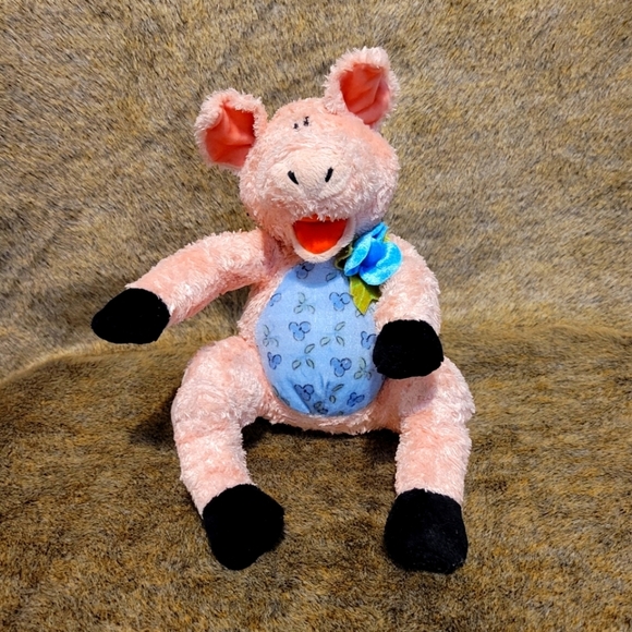 Rare Sweetie The Cuddle Pig By Cuddlework Stuffed Animal Plush - Picture 1 of 5